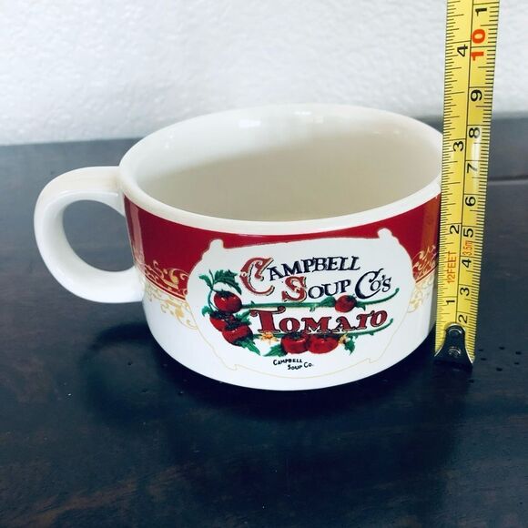 Campbell’s Soup Co Ceramic Tomato Soup Bowl Cup Mug - Picture 2 of 4